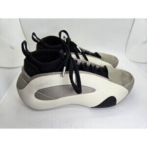 adidas Harden Vol. 8 Basketball Shoes Mens 5 Feather Grey Ivory Athletic Sneaker